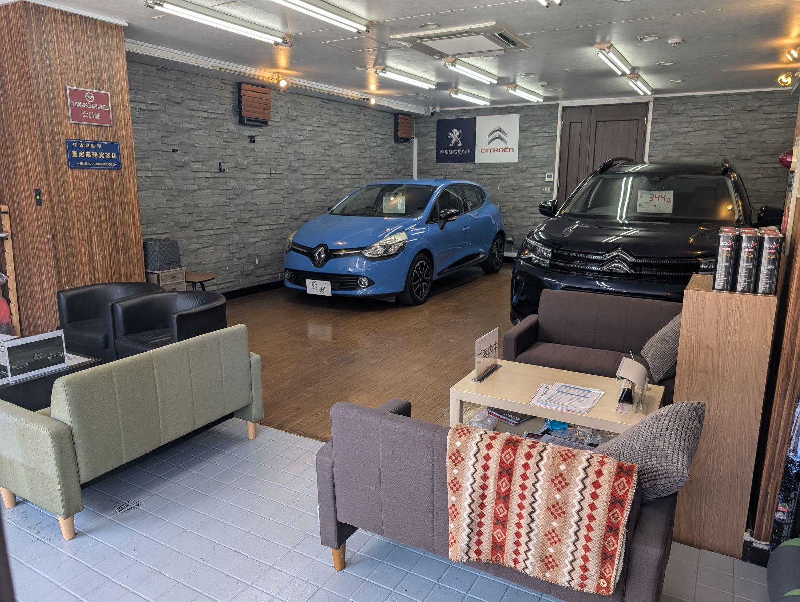 MAMA店舗 ショールームの様子